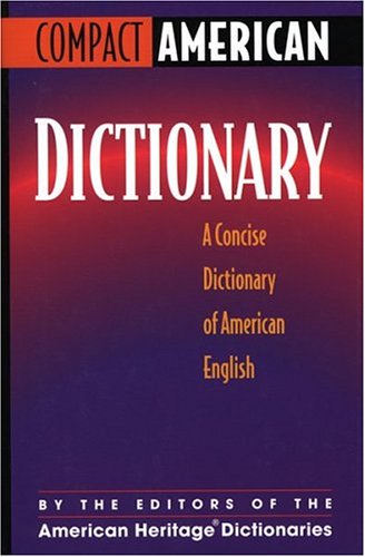 Stock image for Compact American Dictionary : A Concise Dictionary of American English for sale by Better World Books