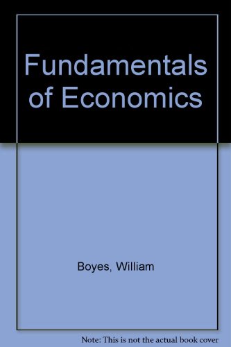 Stock image for Fundamentals of Economics for sale by Wonder Book