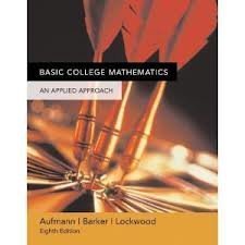 Stock image for Basic College Mathematics: An Applied Approach for sale by Better World Books