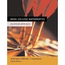 9780395907047: Basic College Mathematics: An Applied Approach