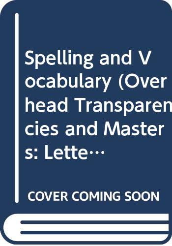 Stock image for Spelling and Vocabulary (Overhead Transparencies and Masters: Letter and Word Cards Level 6 (Houghton Mifflin Spelling and Vocabulary, Level 6) for sale by HPB-Diamond