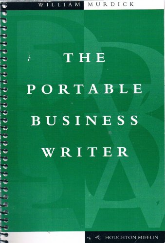 Stock image for The Portable Business Writer for sale by Better World Books