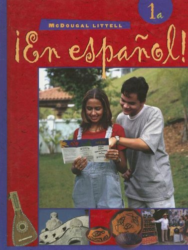 Stock image for En espa?ol!: Student Edition (hardcover) Level 1A 2000 (Spanish Edition) for sale by SecondSale