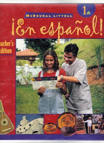 Stock image for En Espanol 1A - Teacher's Edition for sale by The Book House, Inc.  - St. Louis