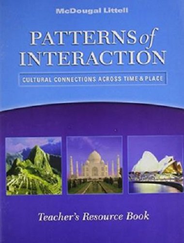 Stock image for World History: Patterns of Interaction Grades 9-12: Video Program Teacher's Resource Book (Mcdougal Littell World History: Patterns of Interaction) for sale by The Maryland Book Bank