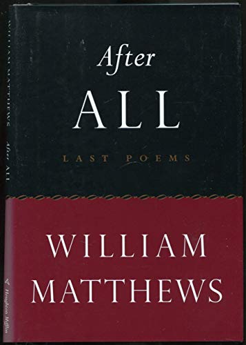 9780395913406: After All: Last Poems