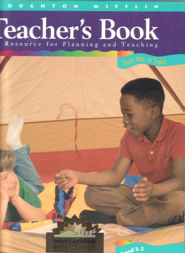 Teacher's Book, A Resource for Planning and Teaching, Level 2.2 Treasure, Theme 6 Tell Me A Tale (9780395914441) by J. David Cooper
