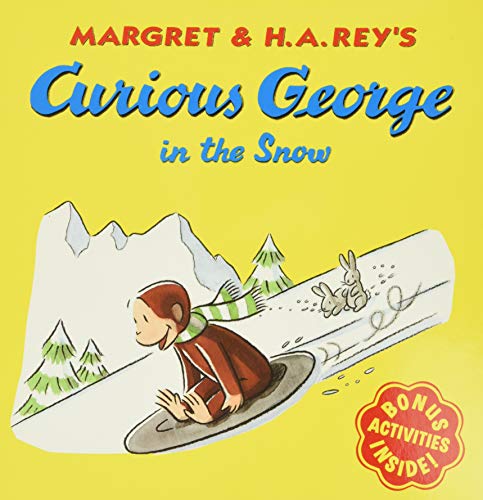 9780395919071: Curious George in the Snow: A Winter and Holiday Book for Kids