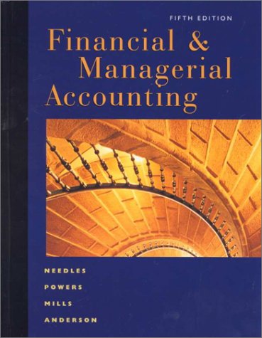 9780395920985: Financial and Managerial Accounting