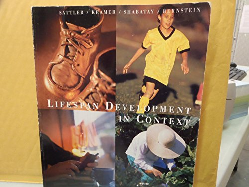 Beispielbild fr Lifespan Development in Context: Voices and Perspectives zum Verkauf von Wonder Book