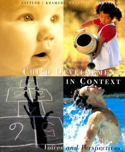 Stock image for Child Development in Context: Voices and Perspectives for sale by Wonder Book
