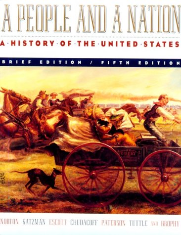 9780395921319: Brief Edition to 5r.e., v.A & B in 1v. (A People and a Nation: History of the United States)