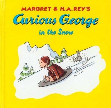 9780395923368: Curious George in the Snow