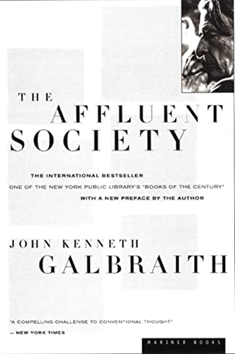 Imagen de archivo de The Affluent Society a la venta por Books From California