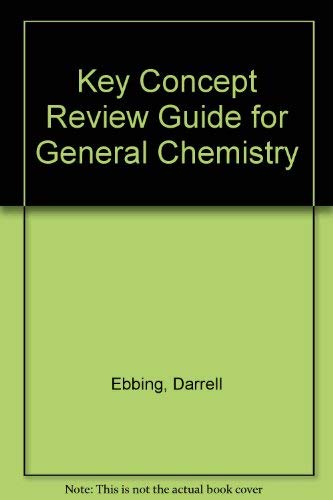 Beispielbild fr Key Concept Review Guide for General Chemistry zum Verkauf von The Yard Sale Store