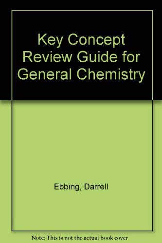 Stock image for Key Concept Review Guide for General Chemistry for sale by The Yard Sale Store