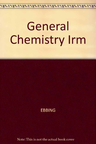 9780395925546: General Chemistry Instructor's Resource Manual