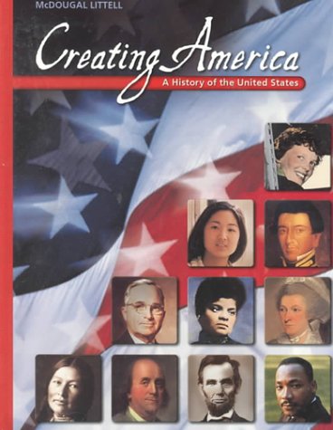 Stock image for McDougal Littell Creating America: A History of the United States Grades 6-8 2001 for sale by ThriftBooks-Atlanta