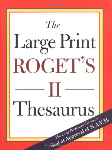 Stock image for Rogets II Large Print for sale by ThriftBooks-Atlanta