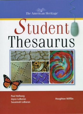 Stock image for The American Heritage Student Thesaurus for sale by SecondSale