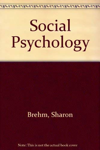 9780395931561: Social Psychology