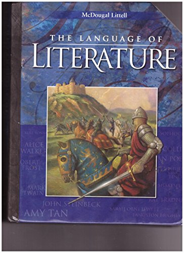 Beispielbild fr McDougal Littell Language of Literature: Student Edition Grade 10 2000 zum Verkauf von Wonder Book