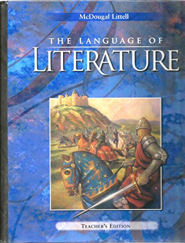 Imagen de archivo de The Language of Literature [Teacher's Edition] Grade 10 a la venta por Front Cover Books
