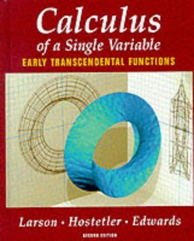 9780395933213: Calculus: Early Transcendental Functions