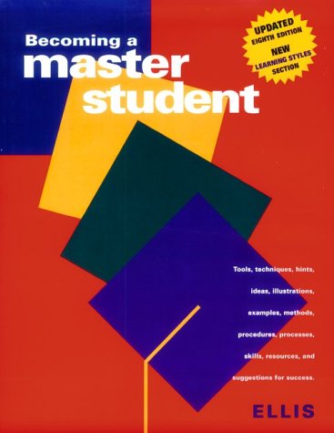 9780395935286: BECOMING A MASTER STUDENT- UPDATED 8TH EDITION New Learning Styles Section