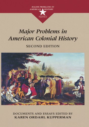 9780395936764: Major Problems in American Colonial History: Documents and Essays