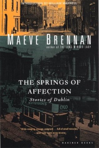 Beispielbild fr The Springs of Affection: Stories of Dublin zum Verkauf von ZBK Books