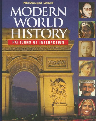 Beispielbild fr Modern World History : Patterns of Interaction zum Verkauf von Better World Books