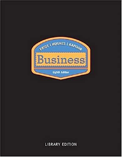 Beispielbild fr Business zum Verkauf von ThriftBooks-Atlanta