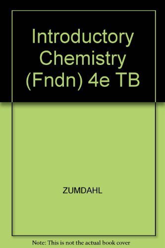 Stock image for Introductory Chemistry A Foundation Introductory Chemistry Basic Chemistry Test Bank for sale by ThriftBooks-Dallas