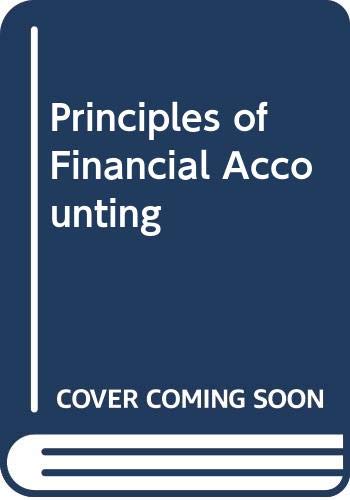 Principles of Financial Accounting (9780395958759) by Needles, Belverd E.