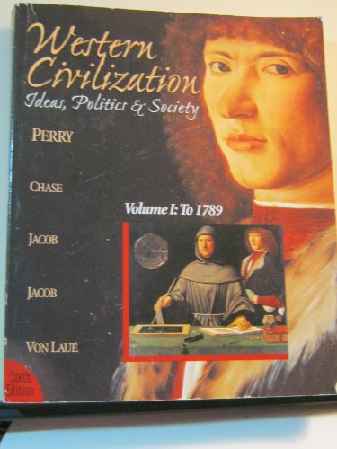 Imagen de archivo de Western Civilization, Volume 1 Sixth Edition a la venta por Wonder Book