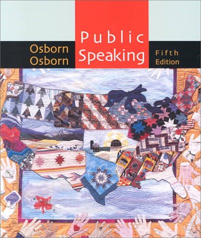 9780395960080: Public Speaking