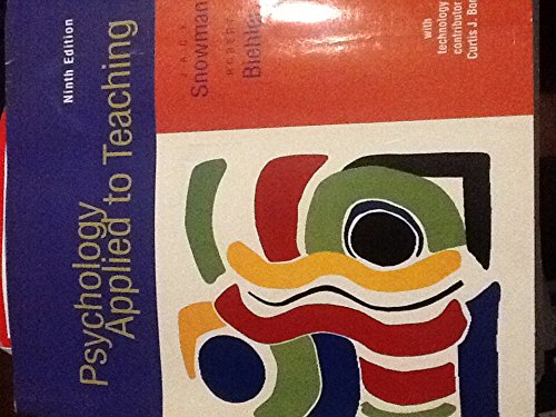 9780395960653: Psychology Applied to Teaching