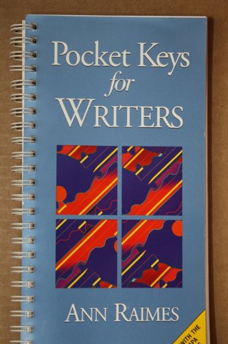 Stock image for POCKET KEYS FOR WRITERS for sale by Neil Shillington: Bookdealer/Booksearch