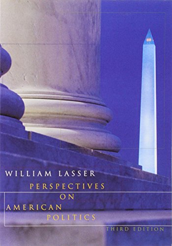 Imagen de archivo de Perspectives On American Politics 3rd Edition a la venta por Wonder Book