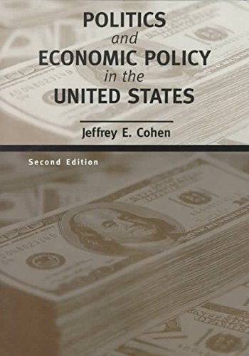 Beispielbild fr Politics and Economic Policy in the United States zum Verkauf von BooksRun