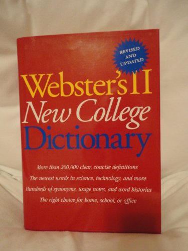 9780395962145: Webster's II New College Dictionary