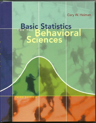 Stock image for Basic Statistics for Behavioral Science for sale by HPB-Diamond