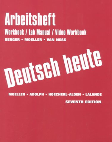 Imagen de archivo de Arbeitsbuch: Workbook And Lab Manual And Video Workbook Seventh Edition a la venta por Wonder Book