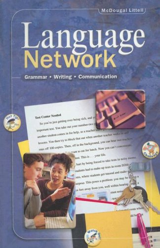 Beispielbild fr Language Network: Grammar, Writing, Communication, Grade 10 zum Verkauf von SecondSale