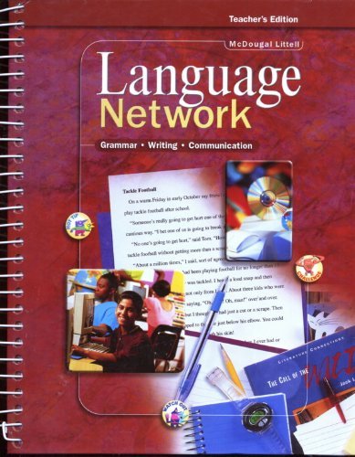 Imagen de archivo de Language Network: Grammar, Writing, Communication Grade 7 Teachers Edition a la venta por tLighthouse Books