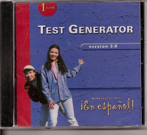 9780395967690: En Espanol! Level 1 Test Generator Version 3.0 CD-ROM