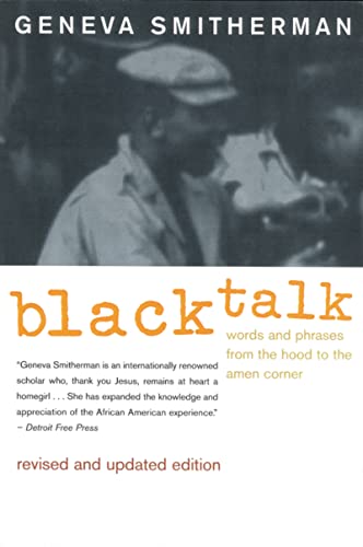 9780395969199: Black Talk: Words and Phrases from the Hood to the Amen Corner