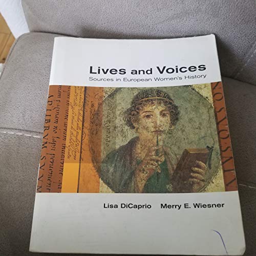 9780395970522: Lives and Voices: Sources in European Women's History