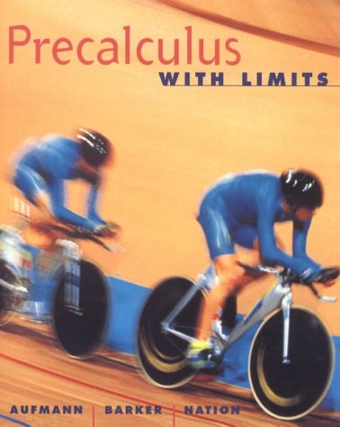 Beispielbild fr Precalculus With Limits zum Verkauf von ThriftBooks-Dallas